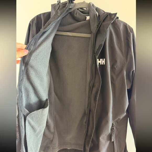Helly Hansen Hellytech Protection Black Removable Liner Jacket - Picture 5 of 10
